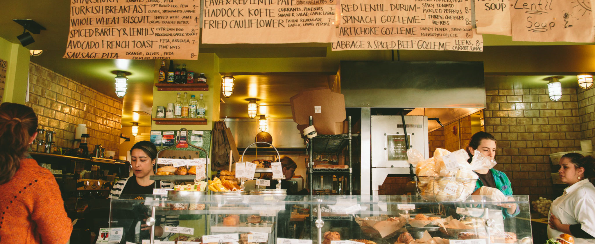 Interior of Sofra Bakery & Cafe
