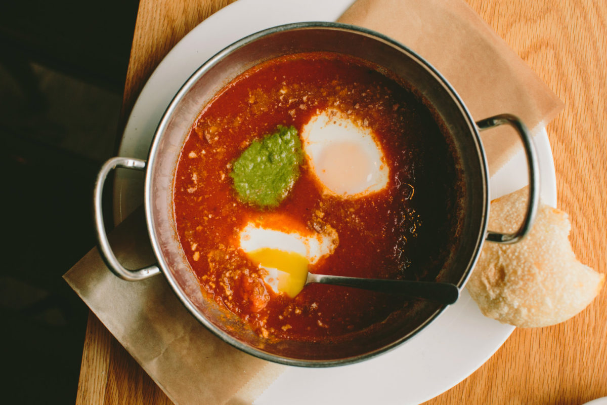 Shakshuka from Sofra Bakery & Cafe