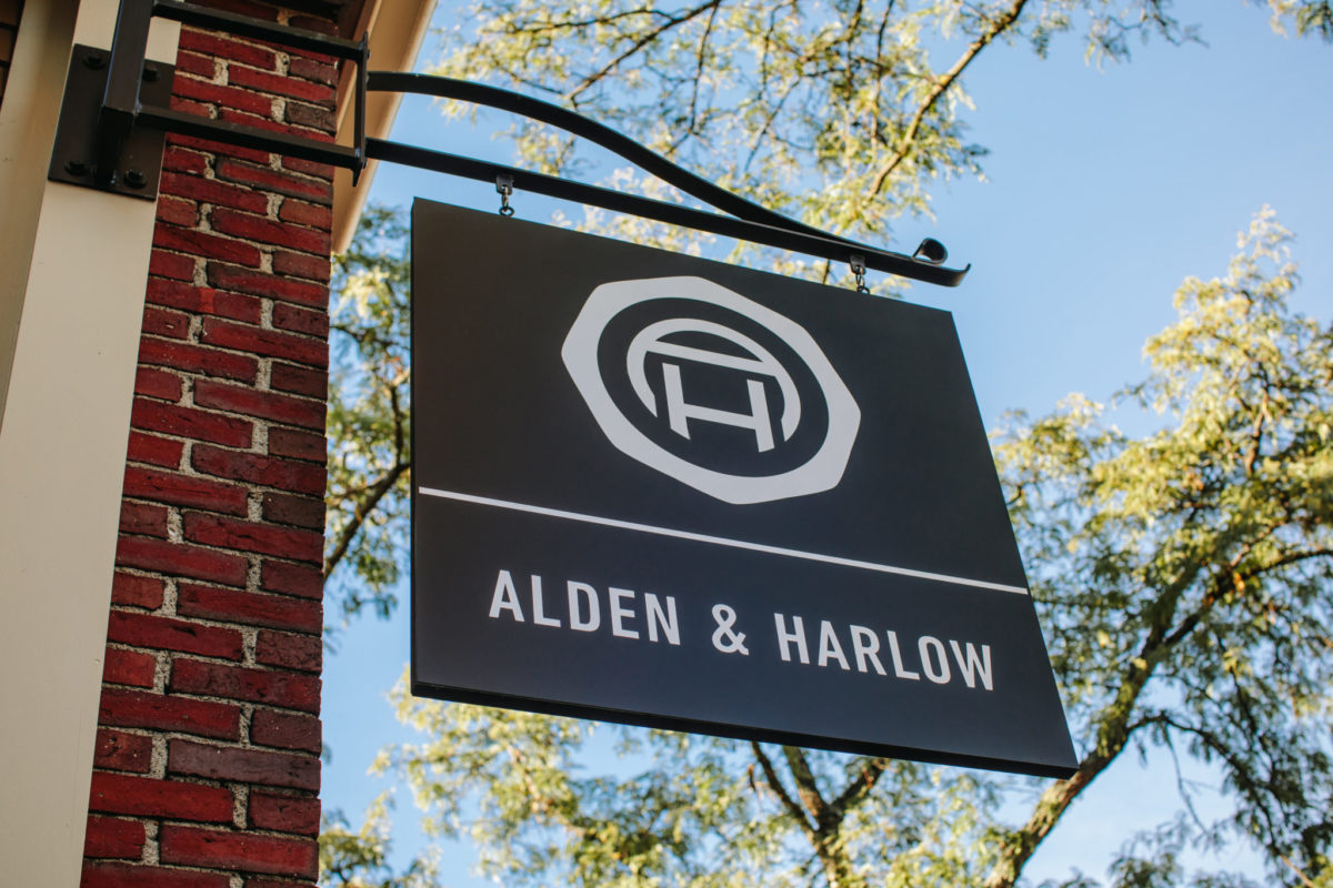 Exterior of Alden & Harlow