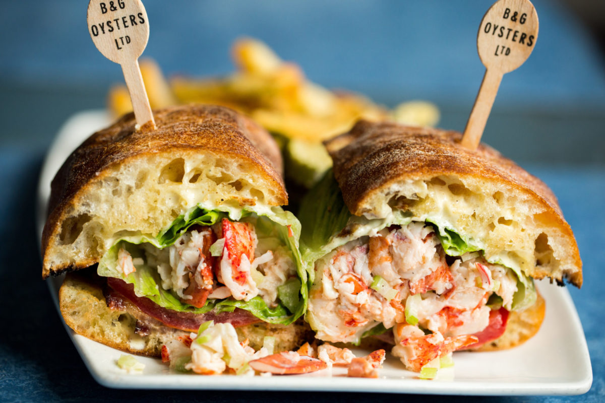Lobster BLT from B&G Oysters
