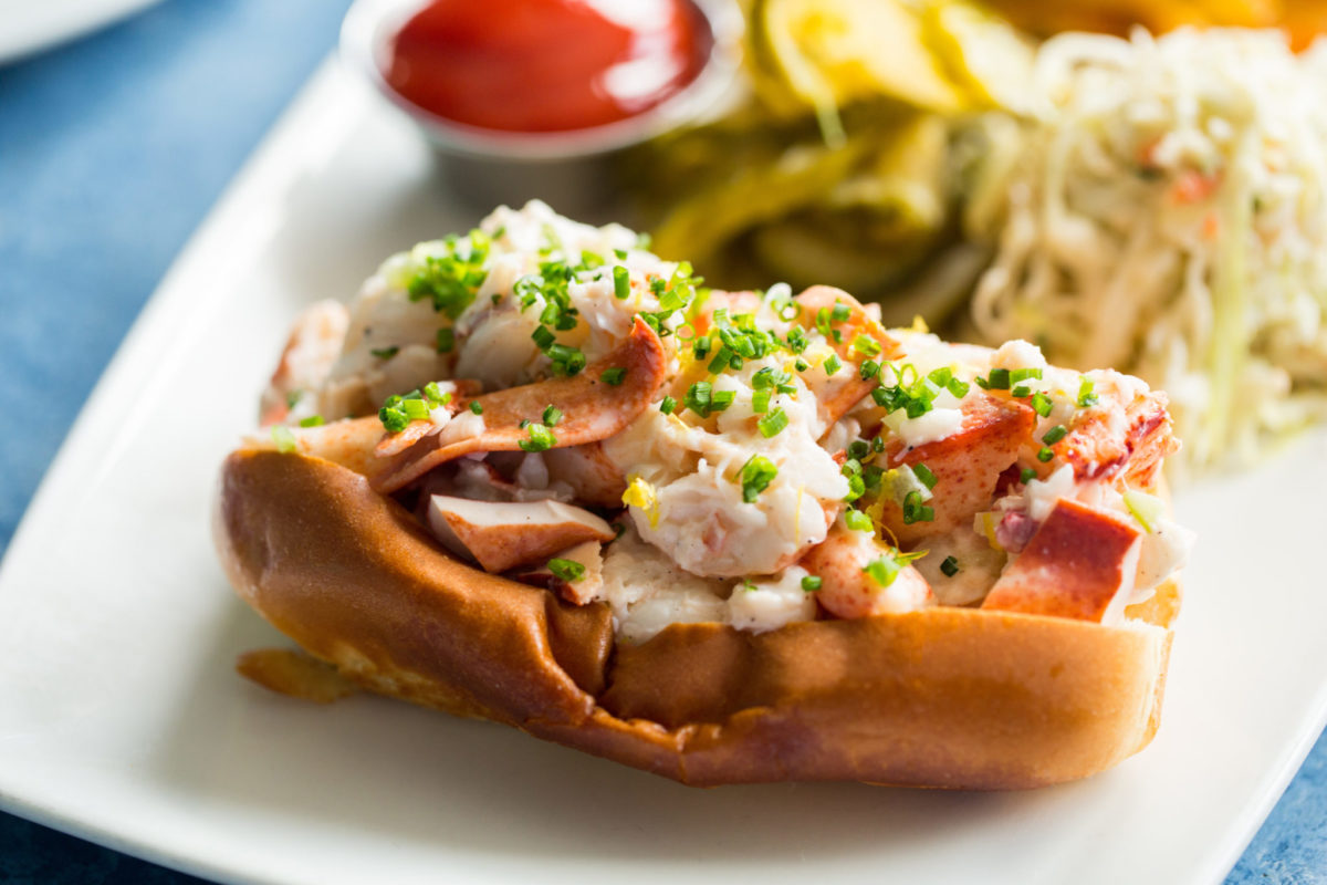Lobster roll from B&G Oysters