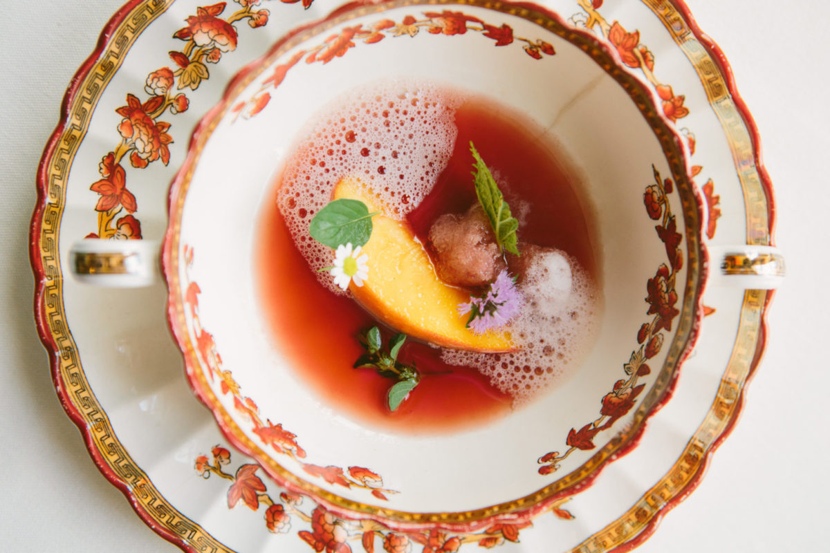 Dessert from Bondir Cambridge