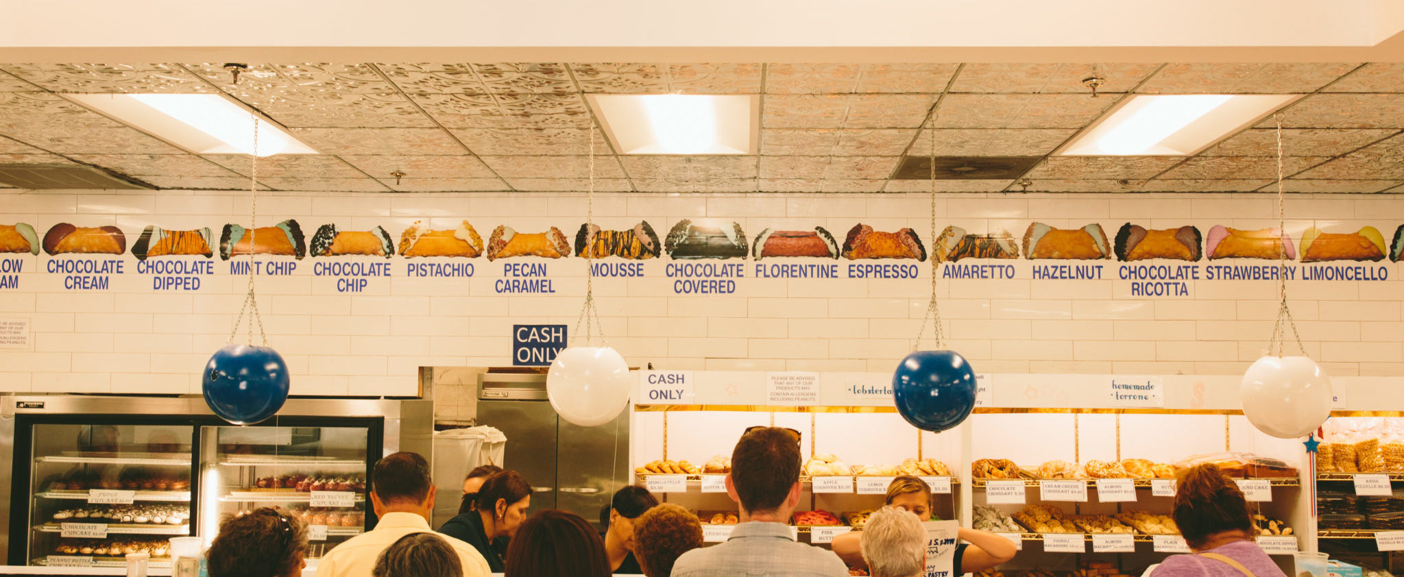 Interior of Mike's Pastry