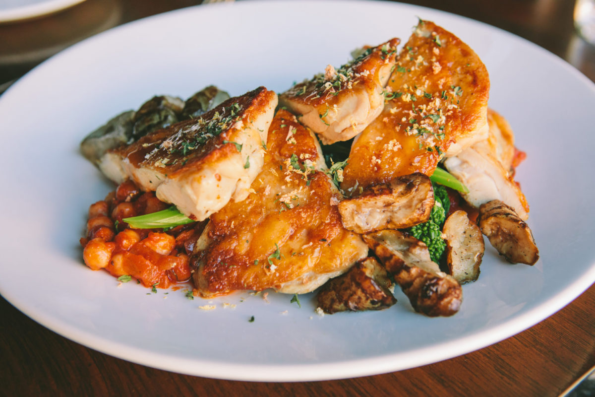 Roasted chicken from Puritan & Company