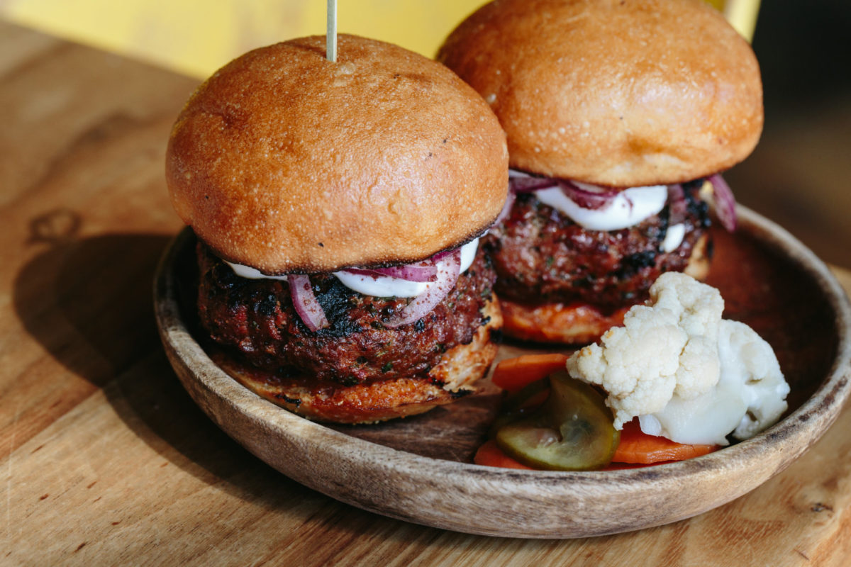 Lamb kofte sliders from Sarma 