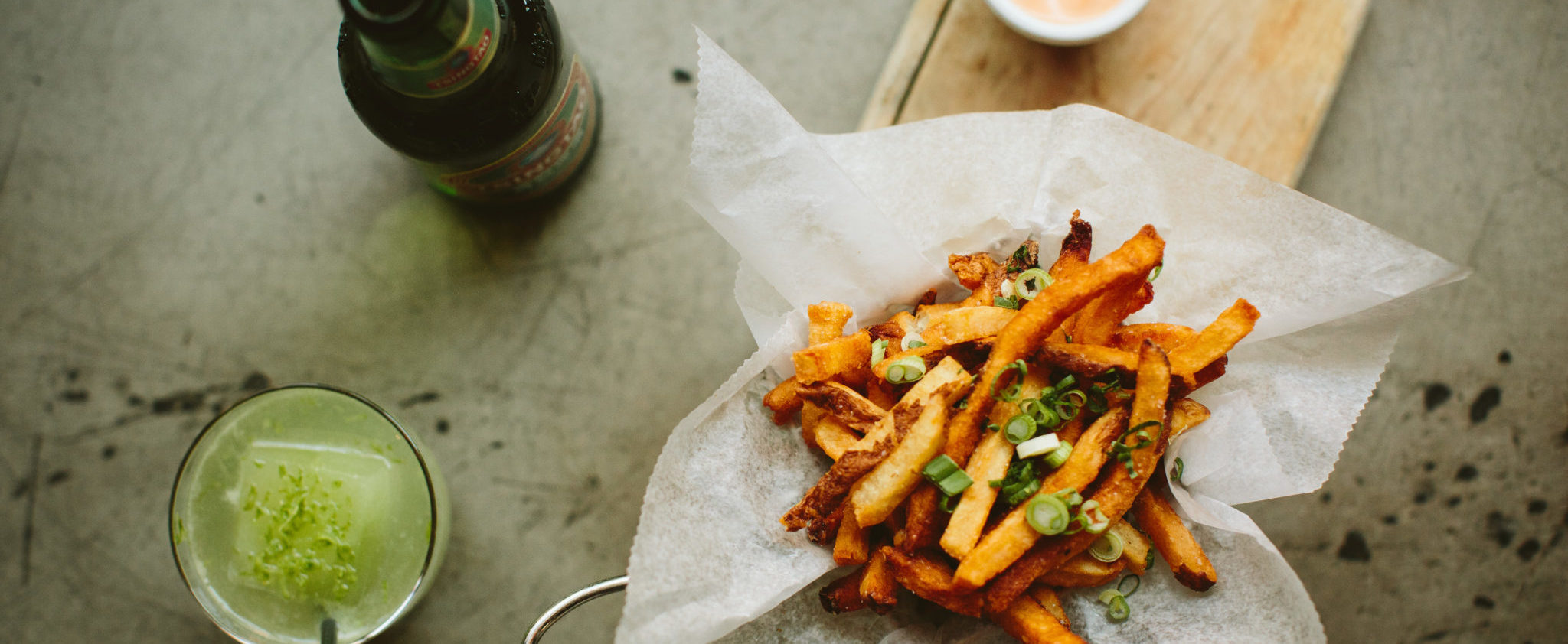 Duck fat fries from Shojo