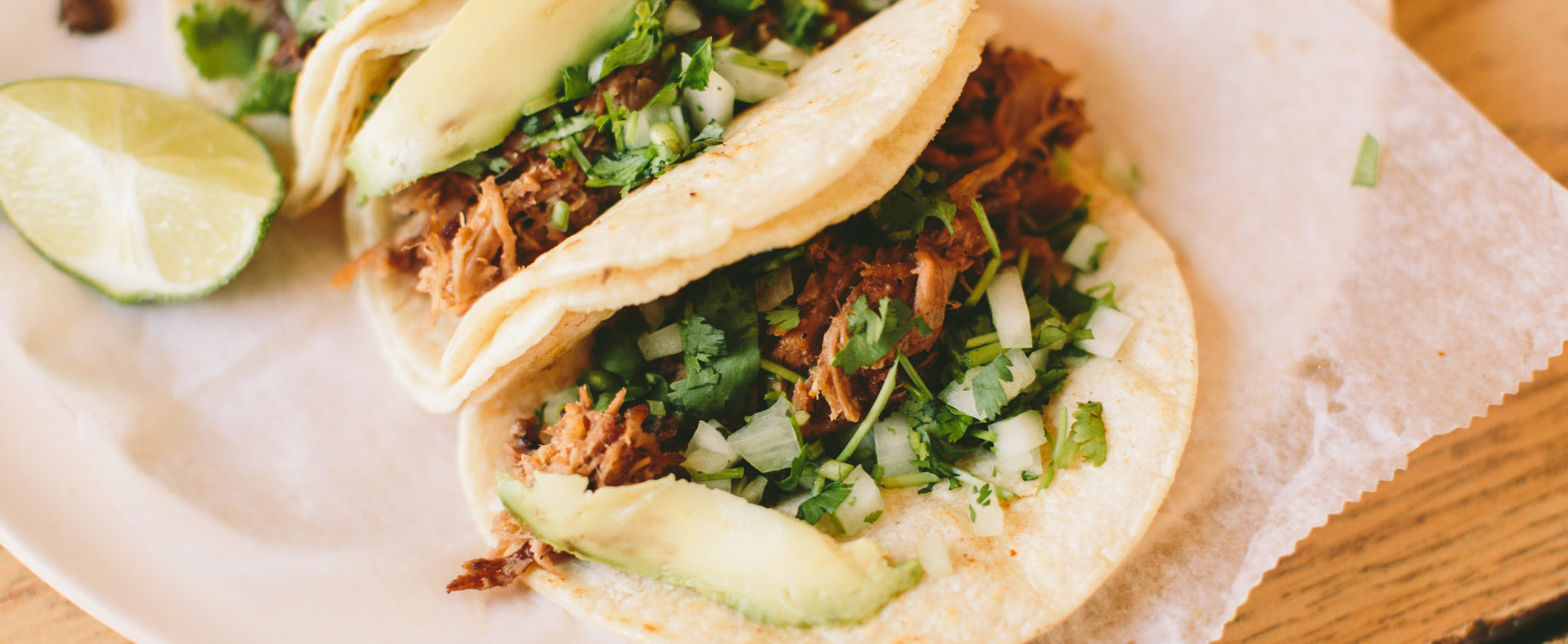 Tacos from Taqueria El Amigo