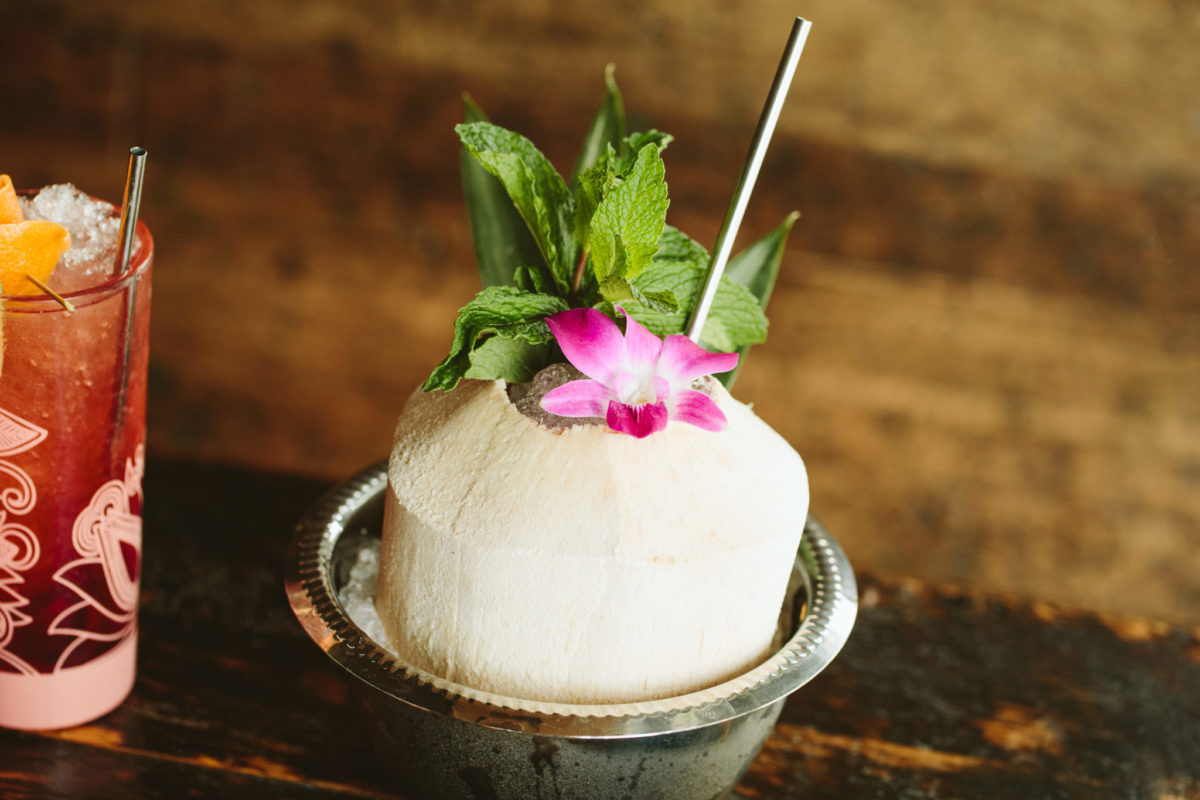 Tiki drink from Tiger Mama