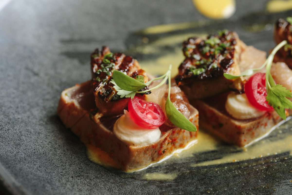 Foie gras tataki from Uni