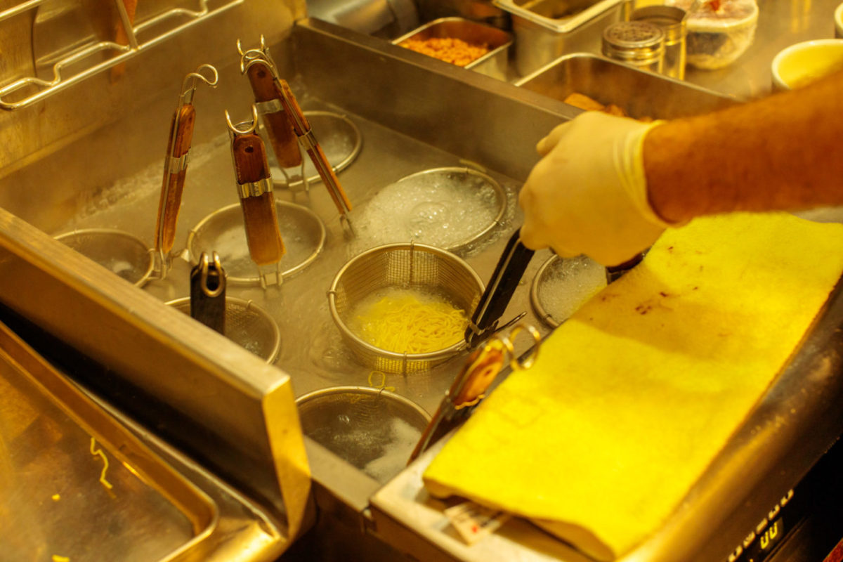 Kitchen at Hokkaido Ramen Santouka