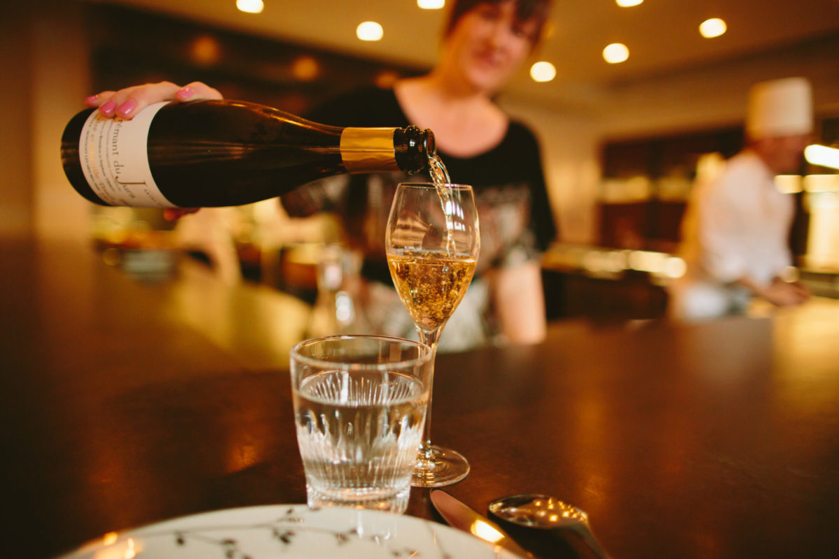 Wine from Tasting Counter