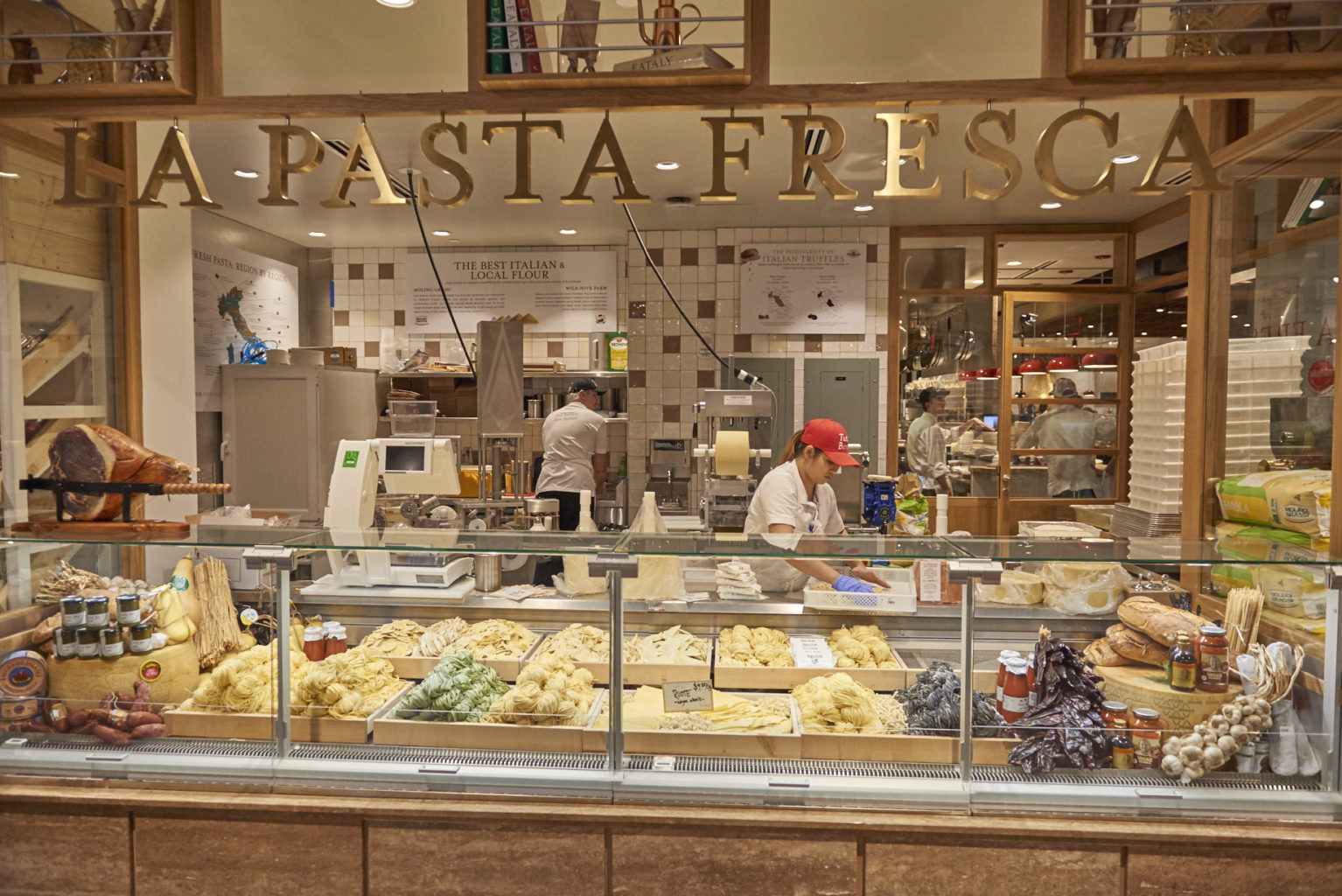 Puglia, Italy cooking class at Eataly