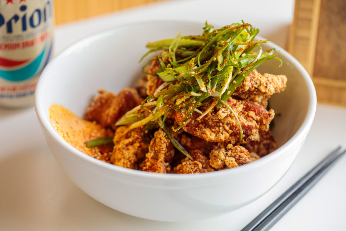 Karaage fried chicken from Little Big Diner