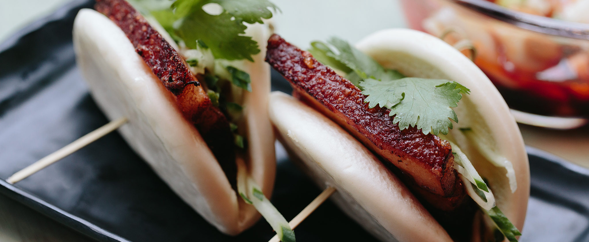 Pork belly buns from Bess's Cafe