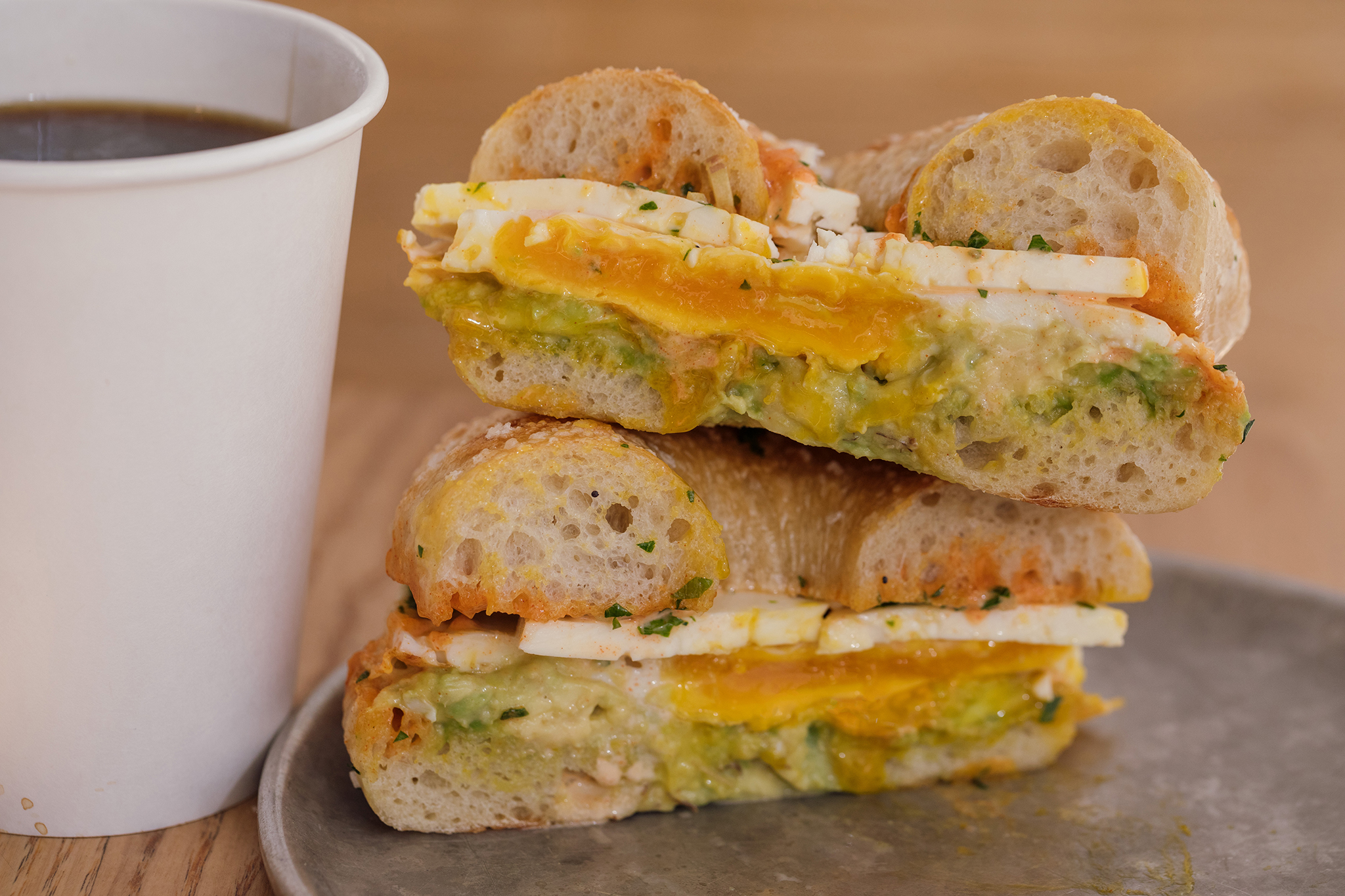 This Bright and Herby Egg Sandwich Stacks Up on One of the Country’s