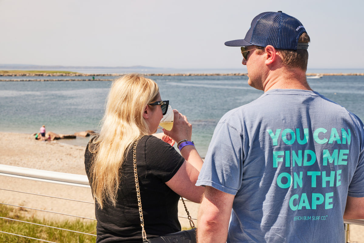 two people drinking a beer from Tree House Brewing Company - Eat & Drink around Falmouth and Sandwich, Cape Cod