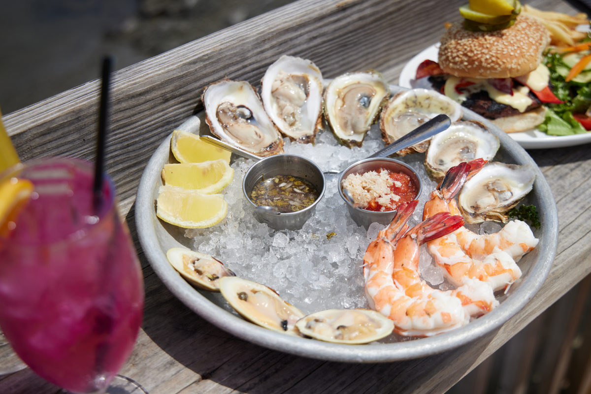 seafood served at CK Pearl